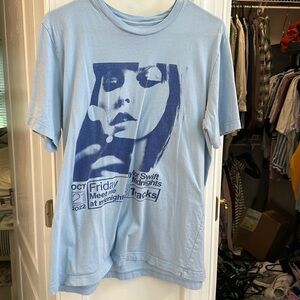 Taylor Swift Midnights Tee Size XL Blue